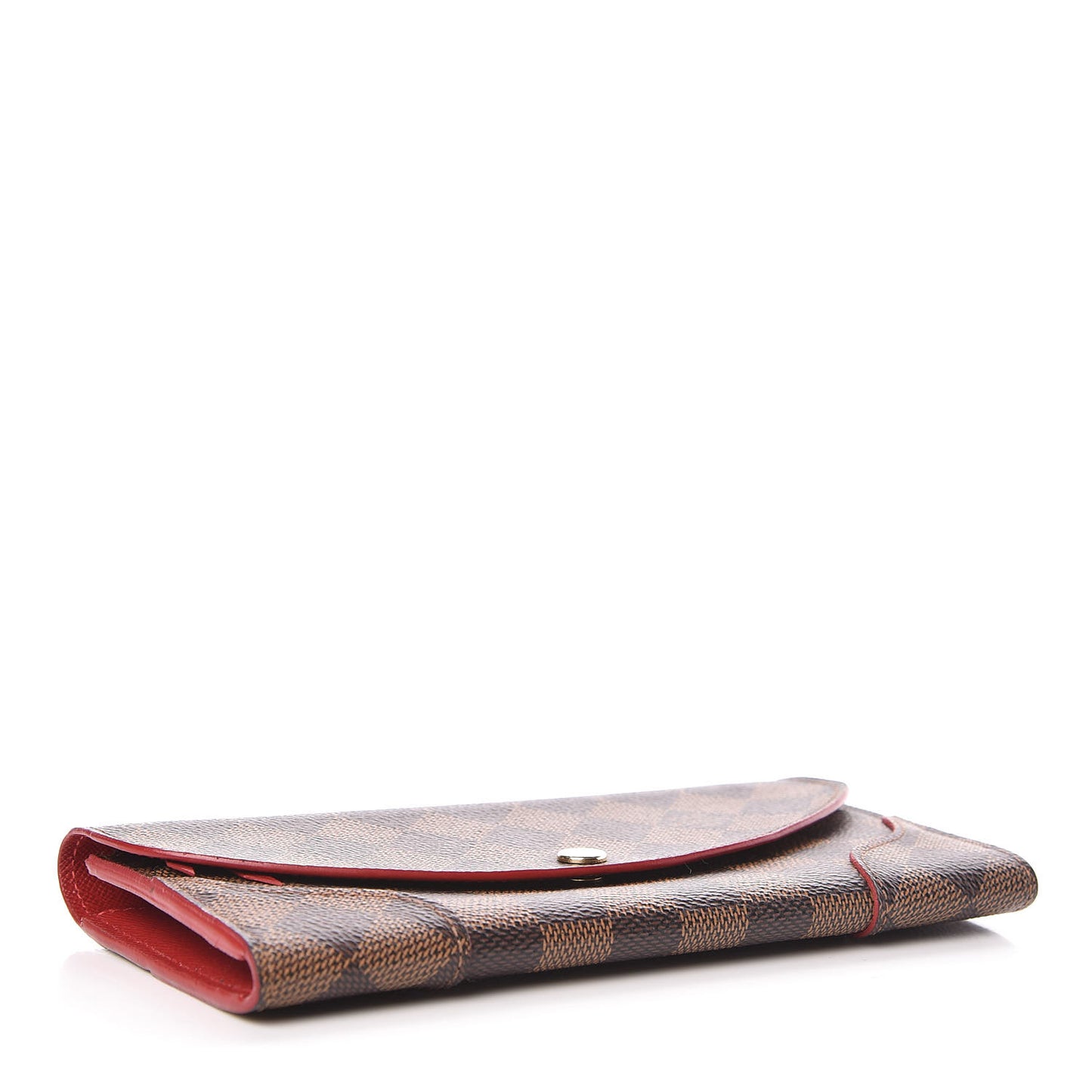 Damier Ebene Caissa Wallet Cherry