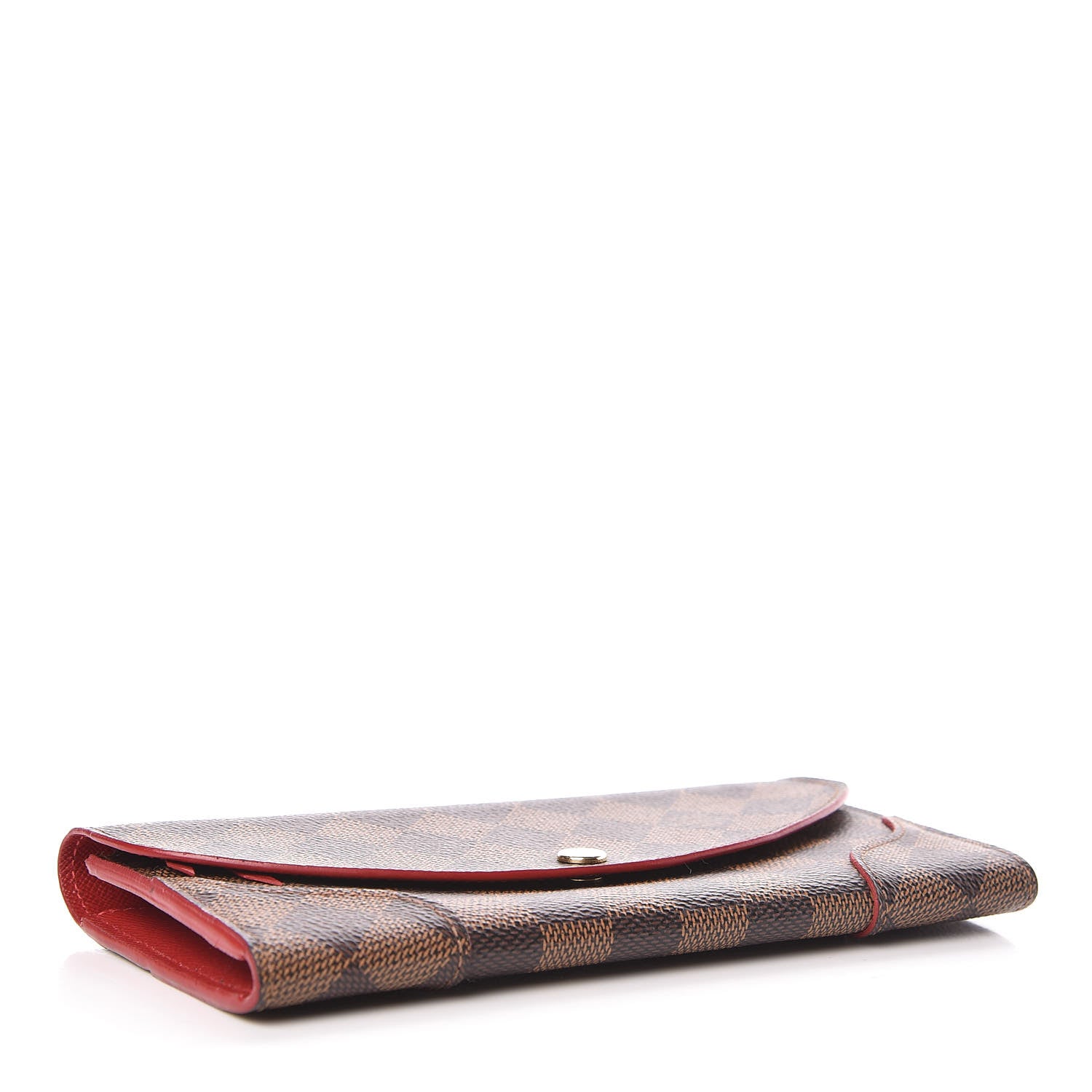 Louis Vuitton Damier Ebene Caissa Wallet Cherry 4 of 6
