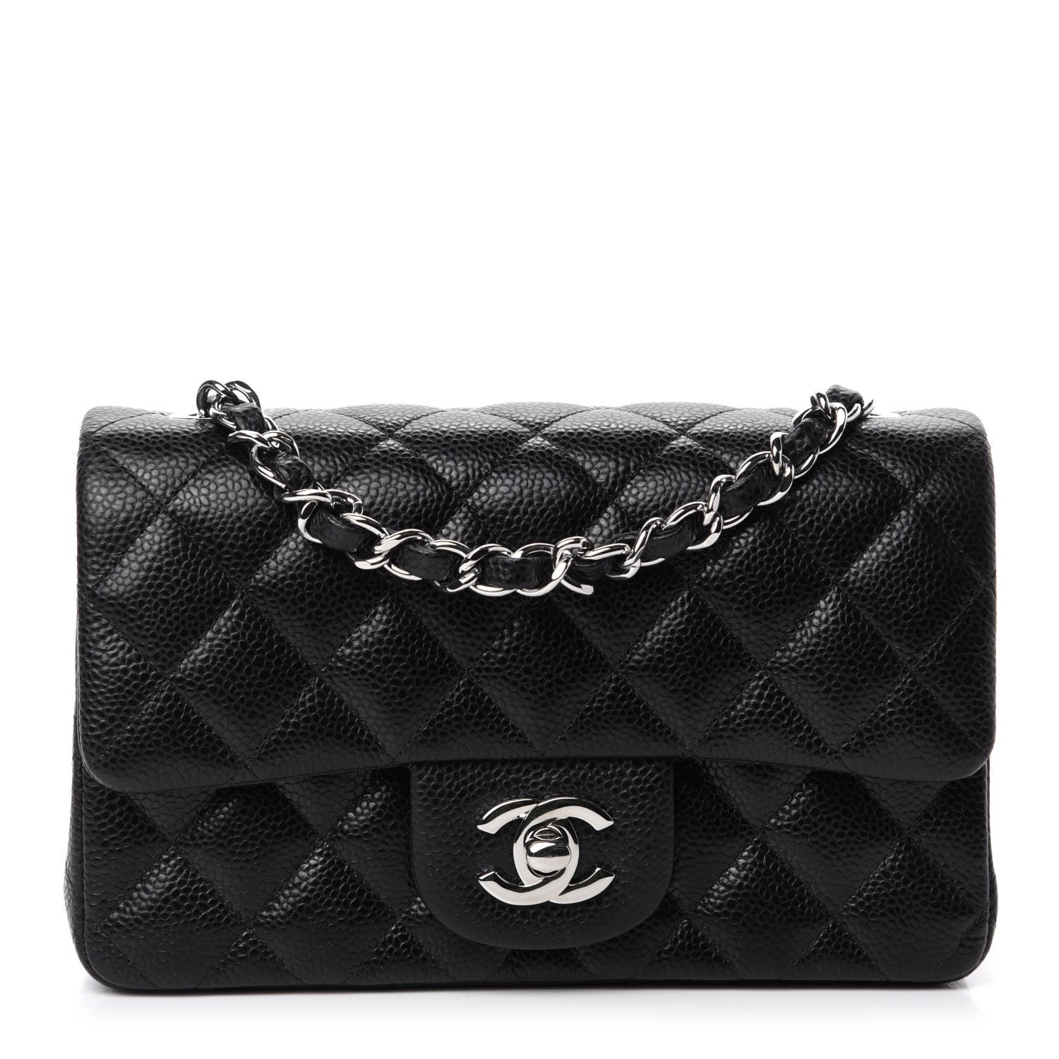 Chanel Caviar Quilted Mini Rectangular Flap Black 1 of 11