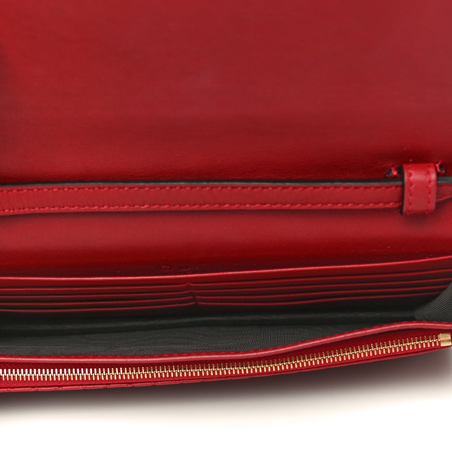 Gucci Microguccissima Crossbody Wallet Red 5 of 16