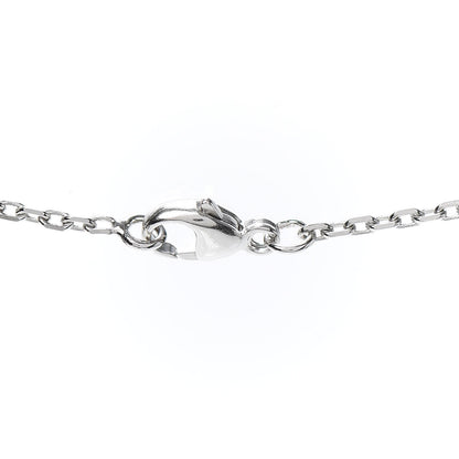 Hermes Lacquered Palladium Mini Pop H Pendant Necklace White 4 of 4