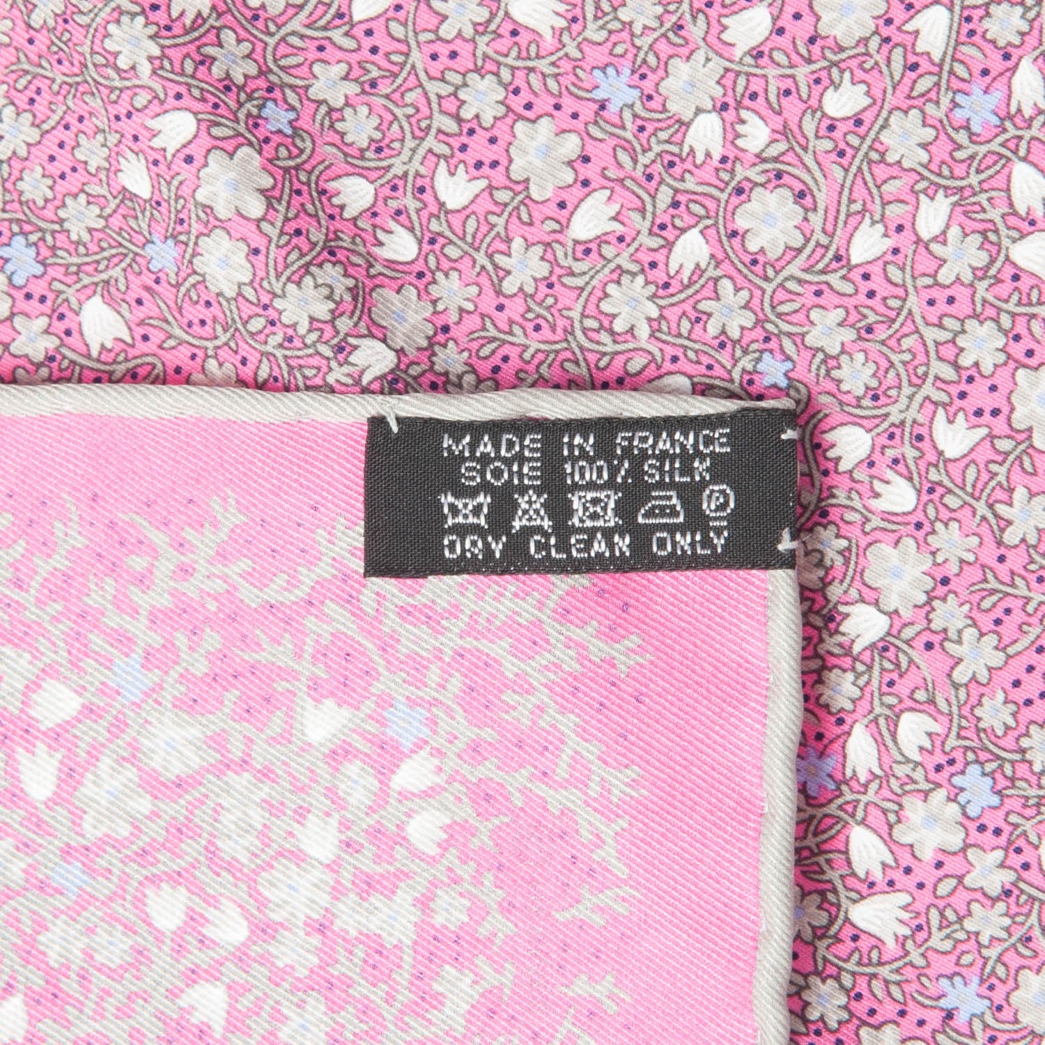 Hermes Silk Pocket Square 3 of 4