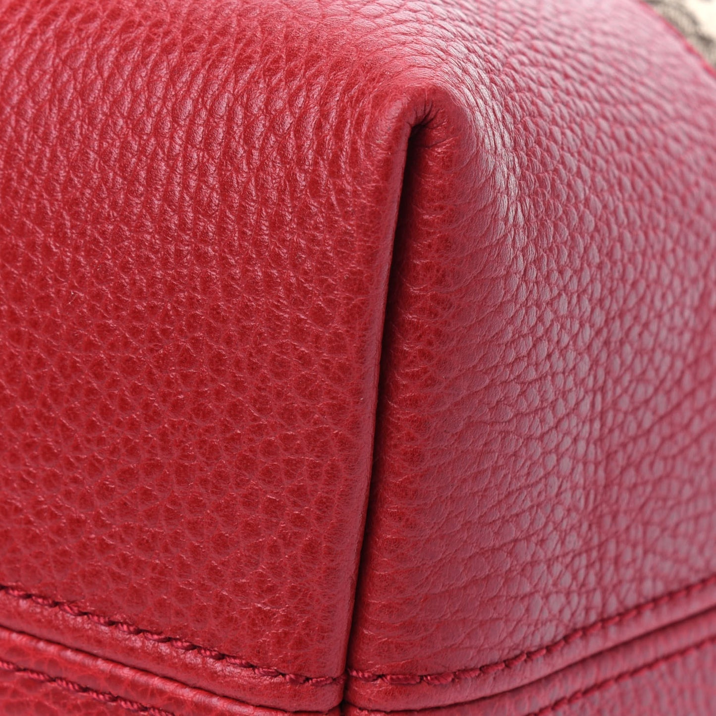 Monogram Medium Bree Shoulder Bag Red