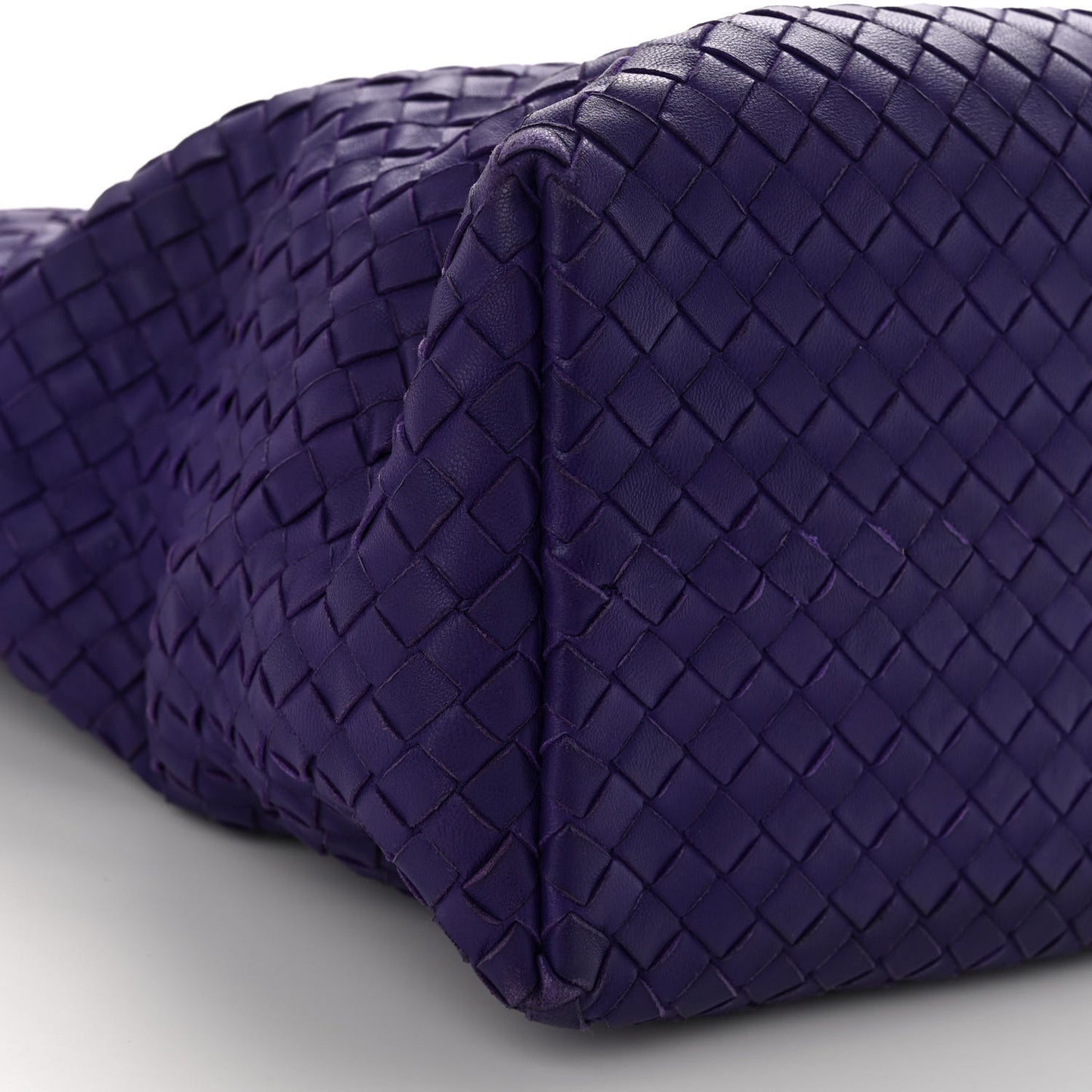 Nappa Intrecciato Bella Tote Purple