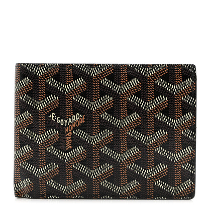 Goyard Goyardine Victoire Bi-Fold Wallet Black 1 of 8