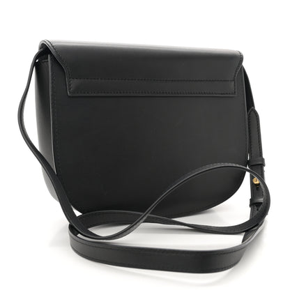Saint Laurent Smooth Calfskin Monogram Medium Kaia Satchel Black 3 of 13