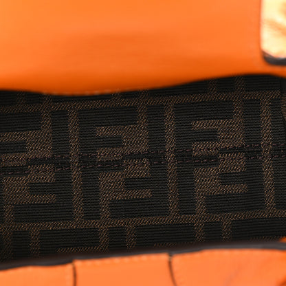 Fendi Calfskin Mini Spy Flame Orange 4 of 9