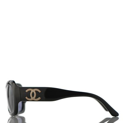 Chanel CC Sunglasses 5102 Black 2 of 16