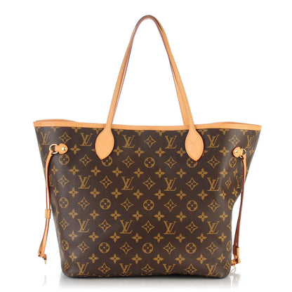 Louis Vuitton Monogram Neverfull MM Rose Ballerine 1 of 9