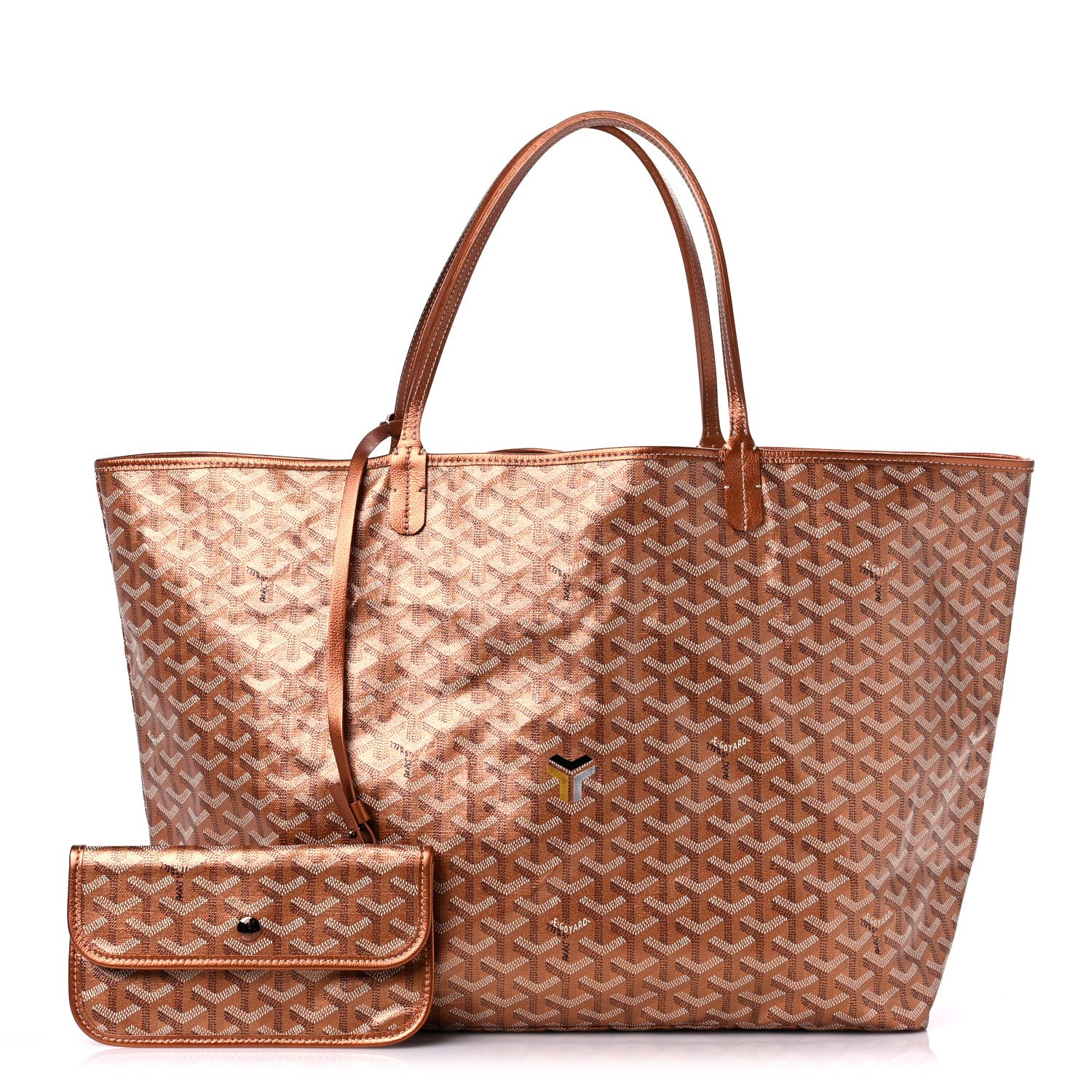 Goyard Goyardine Precious Metals Saint Louis GM Rose Gold 1 of 9