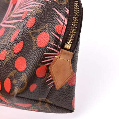Louis Vuitton Monogram Jungle Dots Cosmetic Pouch Sugar Pink Poppy 9 of 14