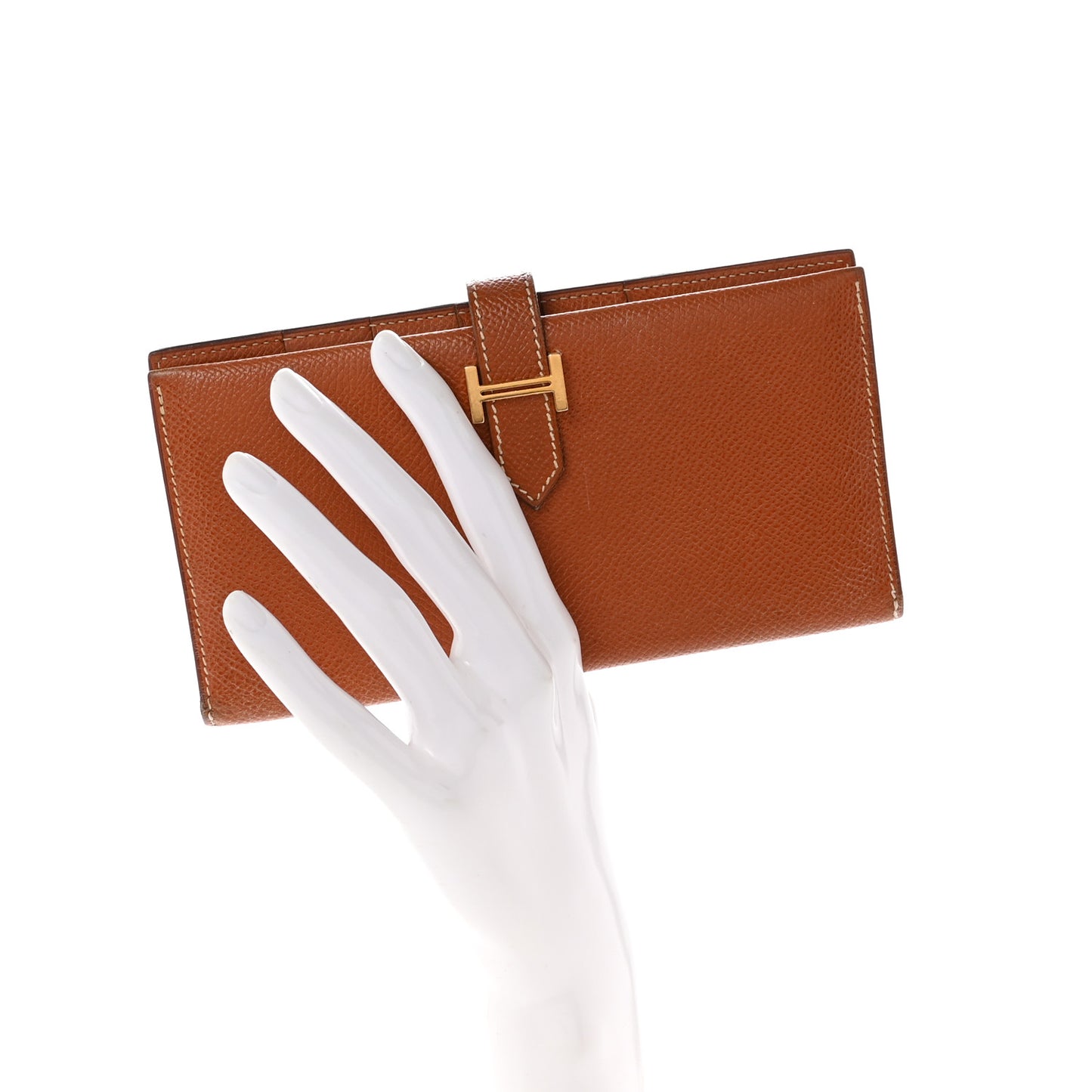 Epsom Bearn Gusset Wallet Gold
