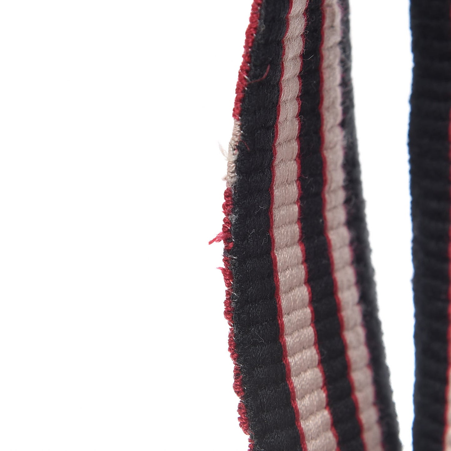Canvas Geometric Embroidered Rockstud Guitar Strap Multicolor