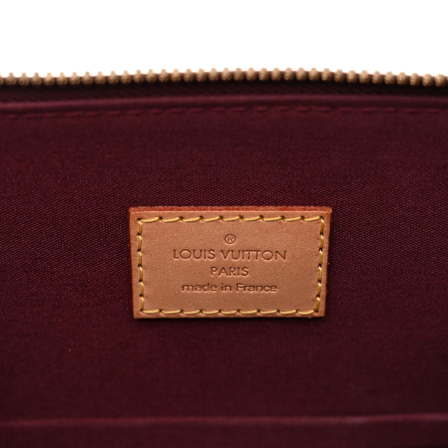 Louis Vuitton Vernis Alma GM Rouge Fauviste 5 of 9