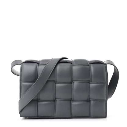 Bottega Veneta Nappa Maxi Intreccio Padded Cassette Crossbody Bag Thunder 1 of 10