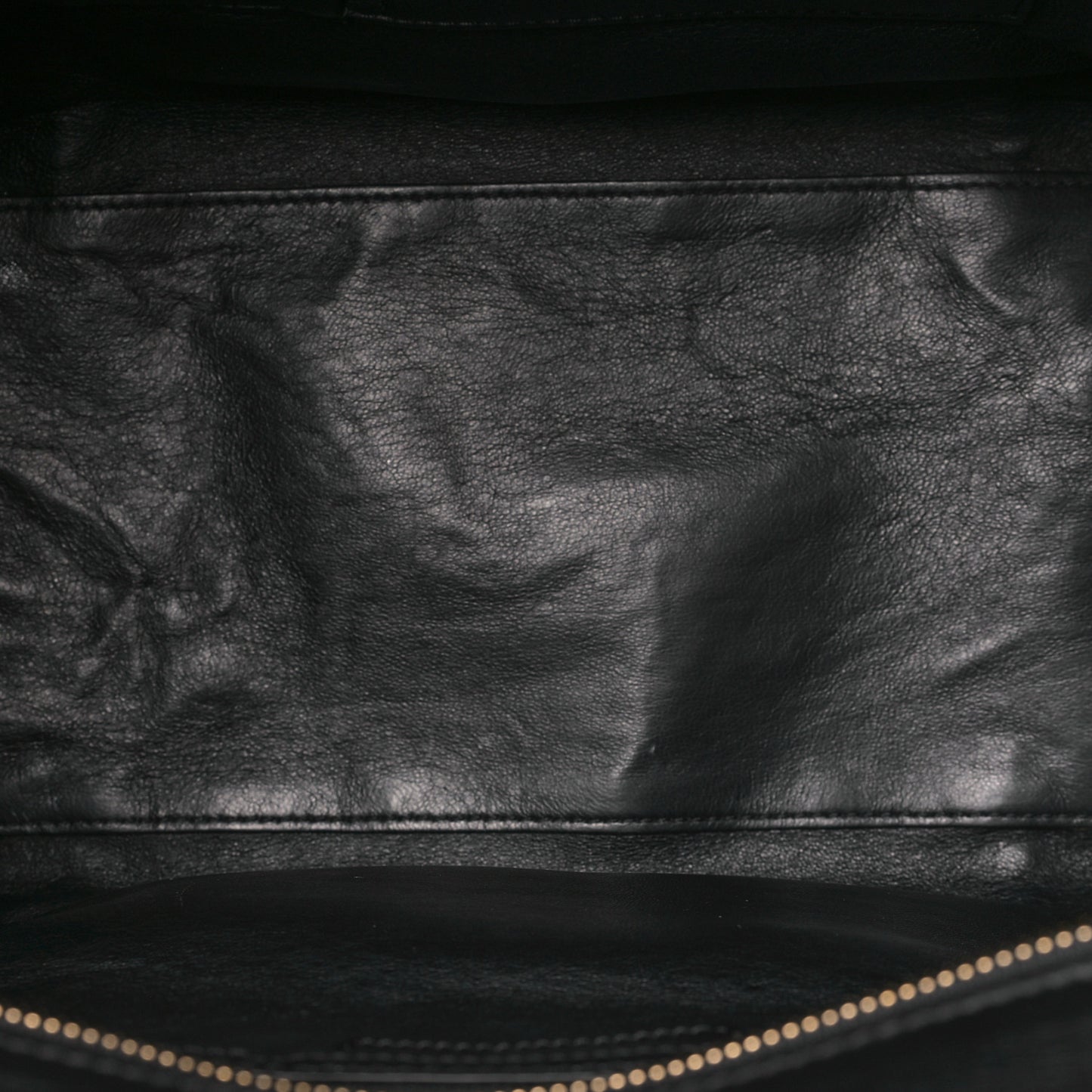 Satin Calfskin Suede Mini Tri-Color Luggage Olive