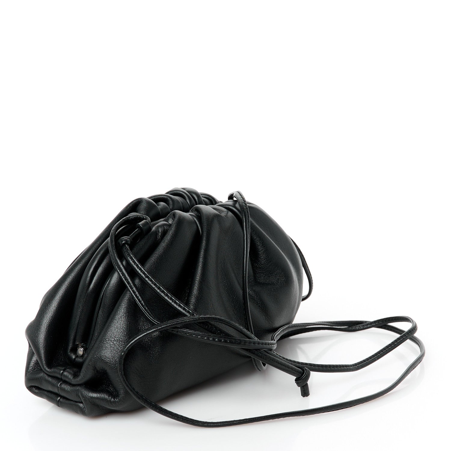 Bottega Veneta Butter Calfskin The Mini Pouch Black 3 of 11