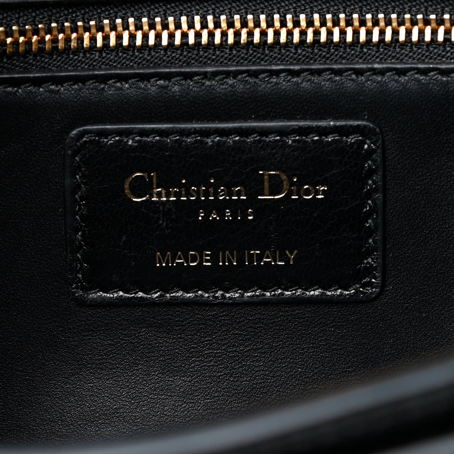 Christian Dior Calfskin 30 Montaigne Chain Pouch Black 5 of 21