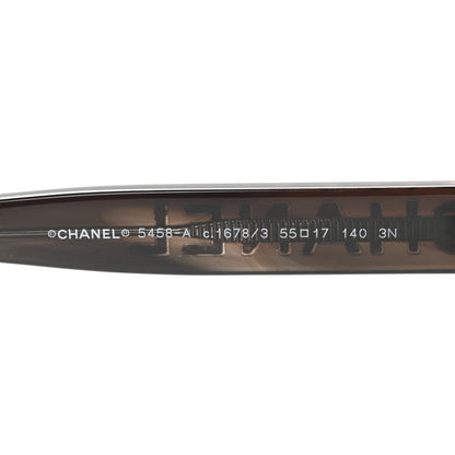 Chanel Acetate Pantos Logo Sunglasses 5458-A Brown 5 of 8