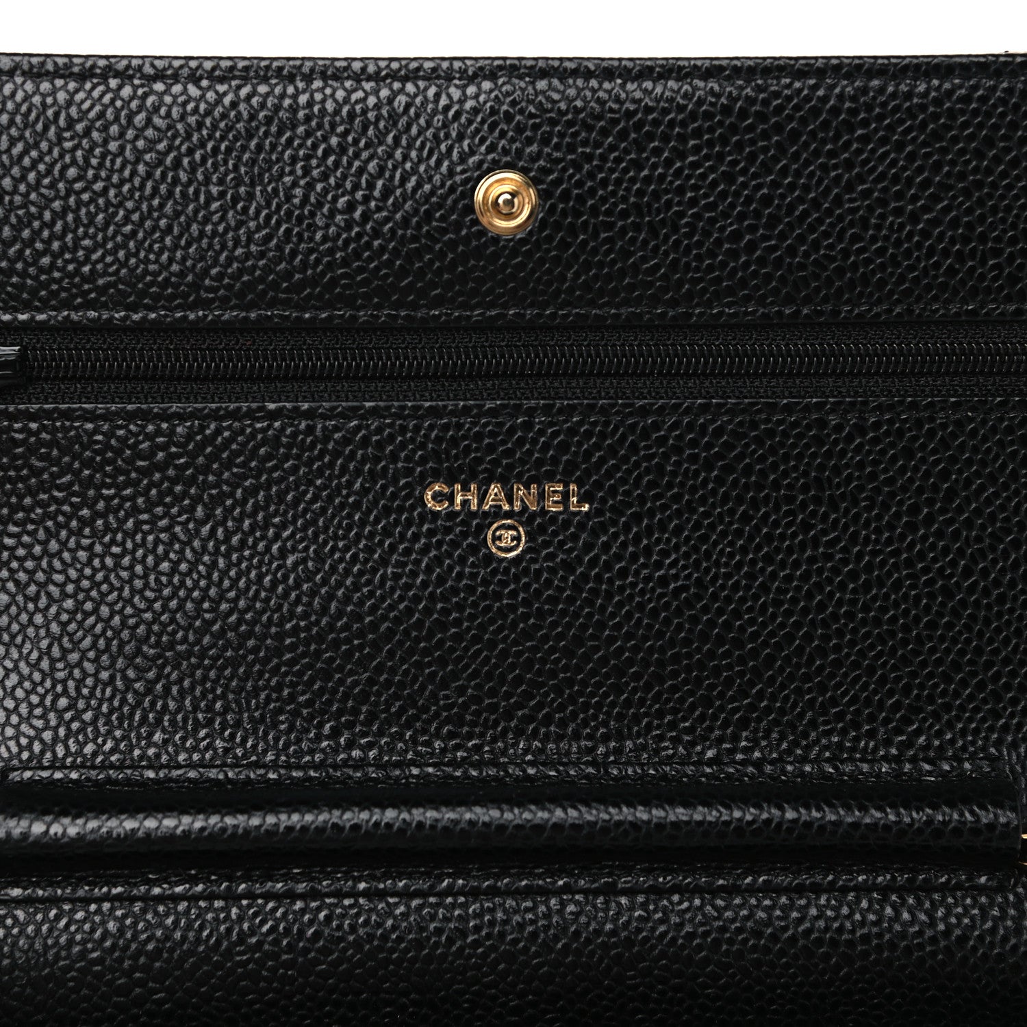 Chanel Caviar Quilted Wallet On Chain WOC Black 5 of 11