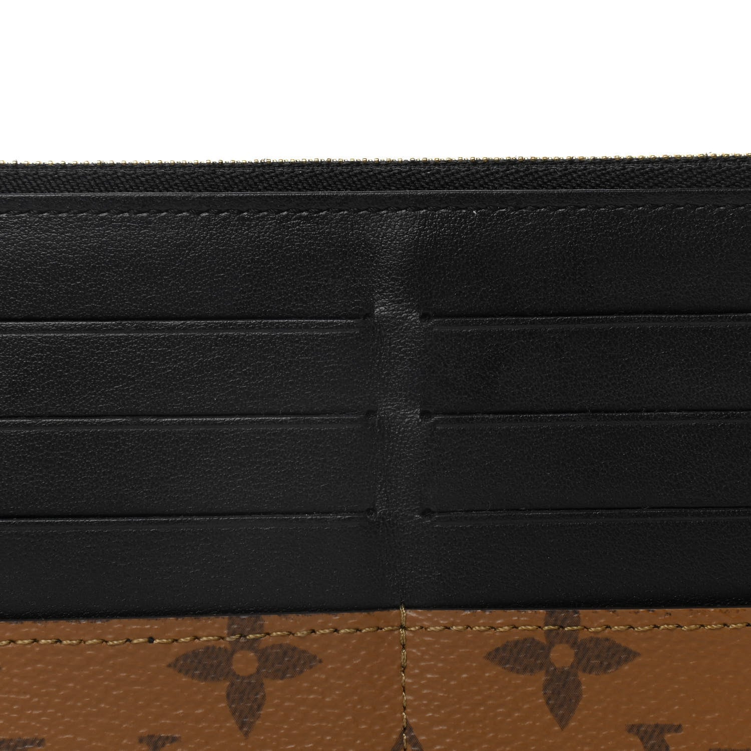 Louis Vuitton Reverse Monogram Slim Purse 10 of 12