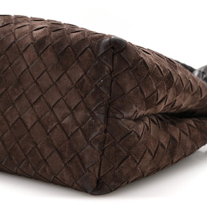 Bottega Veneta Suede Intrecciato Medium Andiamo Shoulder Bag Fondant 9 of 9