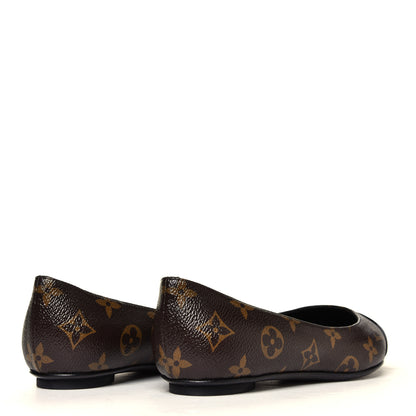 Louis Vuitton Patent Monogram Fetish Ballerina Flats 35.5 3 of 6