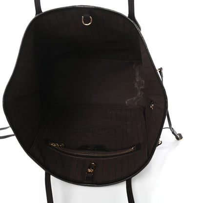 Louis Vuitton Monogram Idylle Neverfull MM Fusain 5 of 10