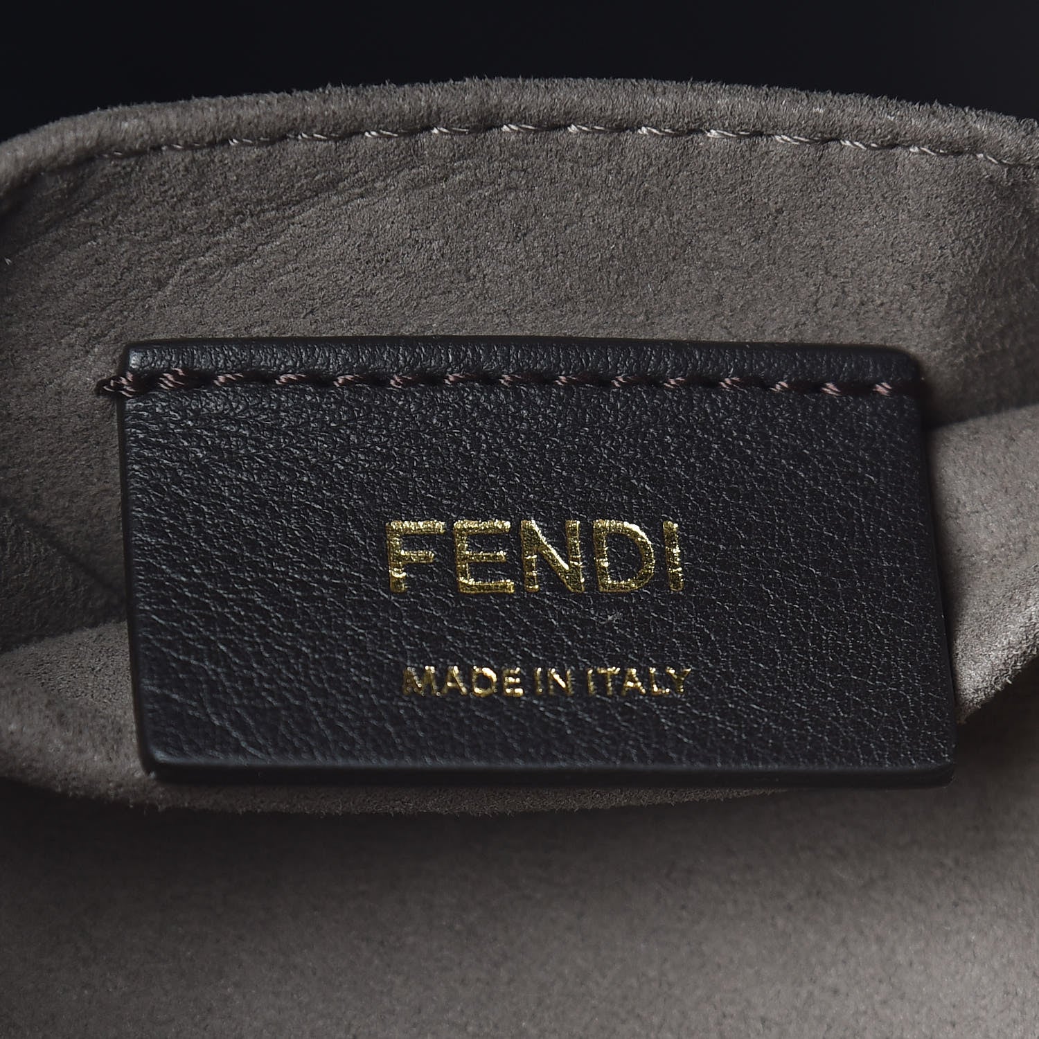 Fendi Vitello Grace Matte F is Fendi Grande Mon Tresor Bucket Bag Camelia 6 of 10