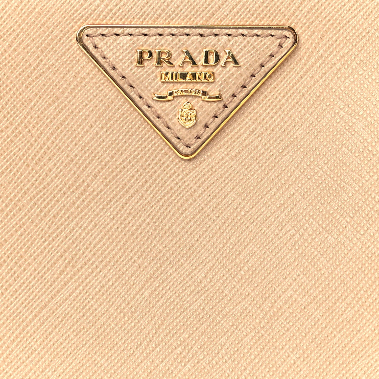Prada Saffiano Lux Small Tote Sabbia 6 of 10