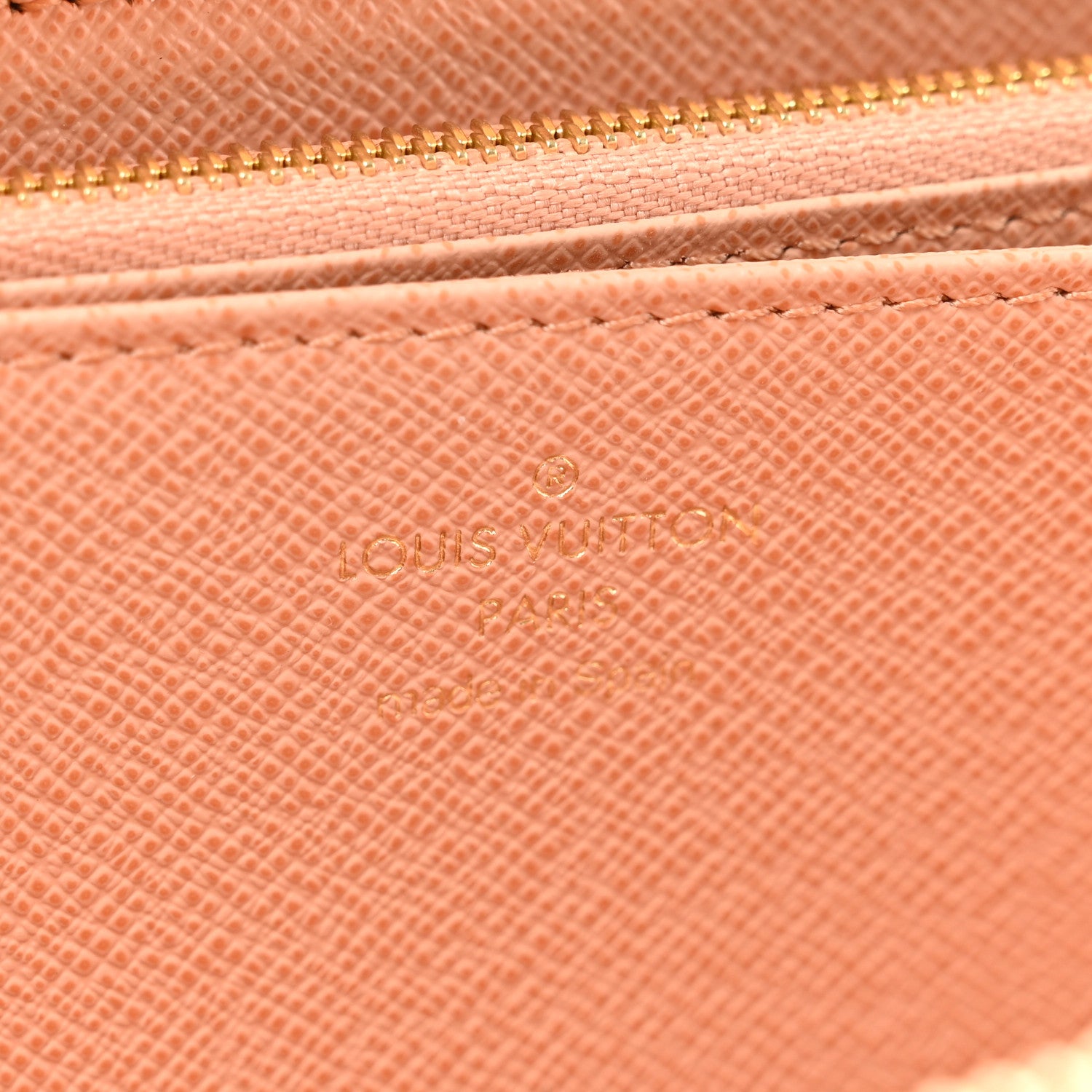 Louis Vuitton Monogram Fall For You Zippy Wallet Beige Clair 6 of 6