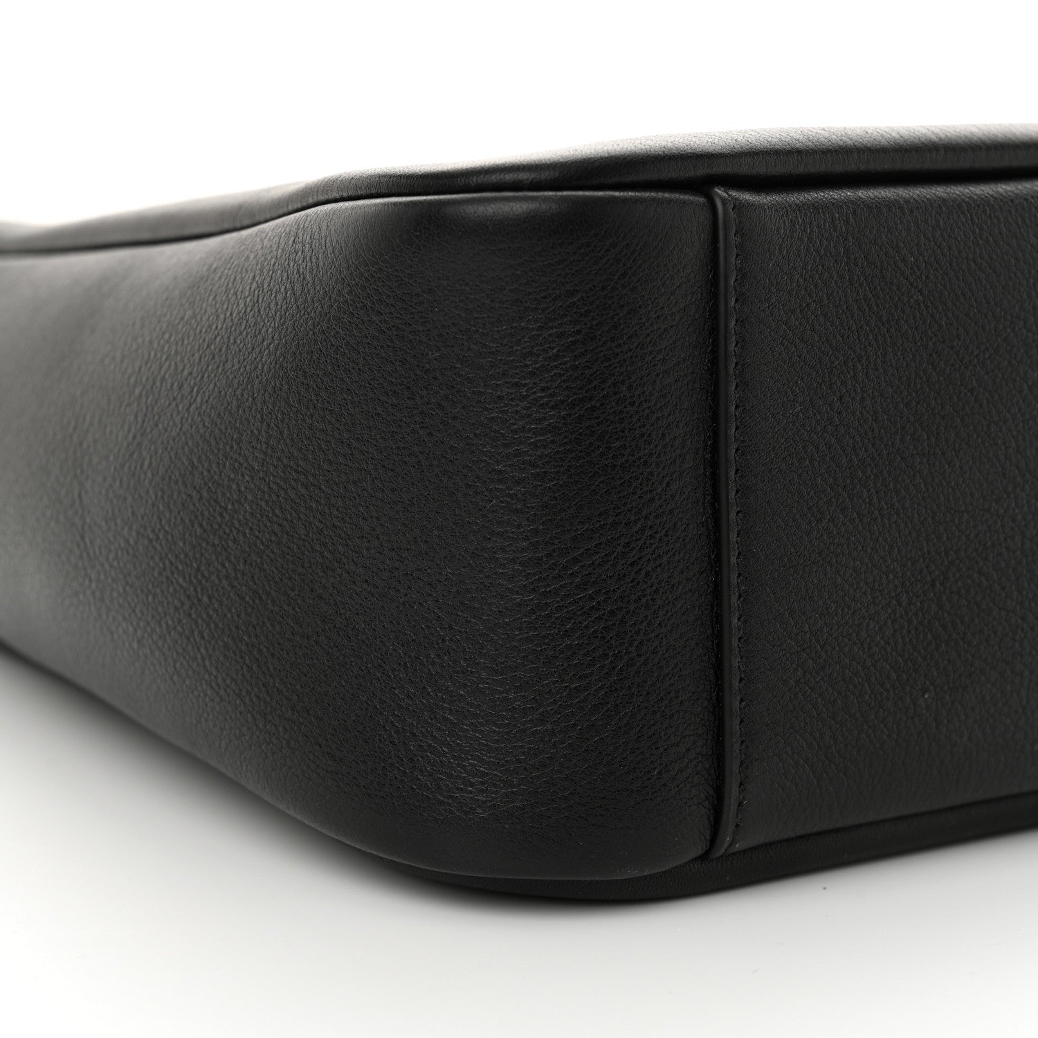 Saint Laurent Grained Calfskin Small Le 5 A 7 Soft Hobo Black 9 of 10