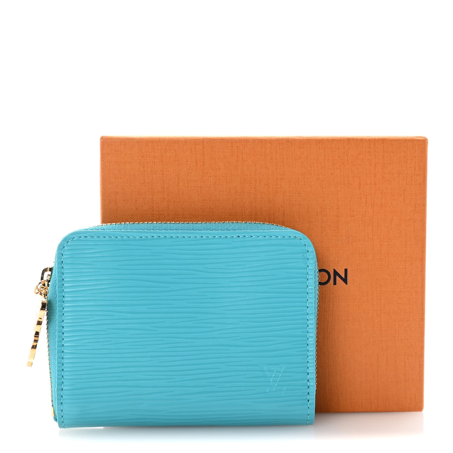 Louis Vuitton LV x TM Epi Zippy Coin Purse Kabira Blue 7 of 7