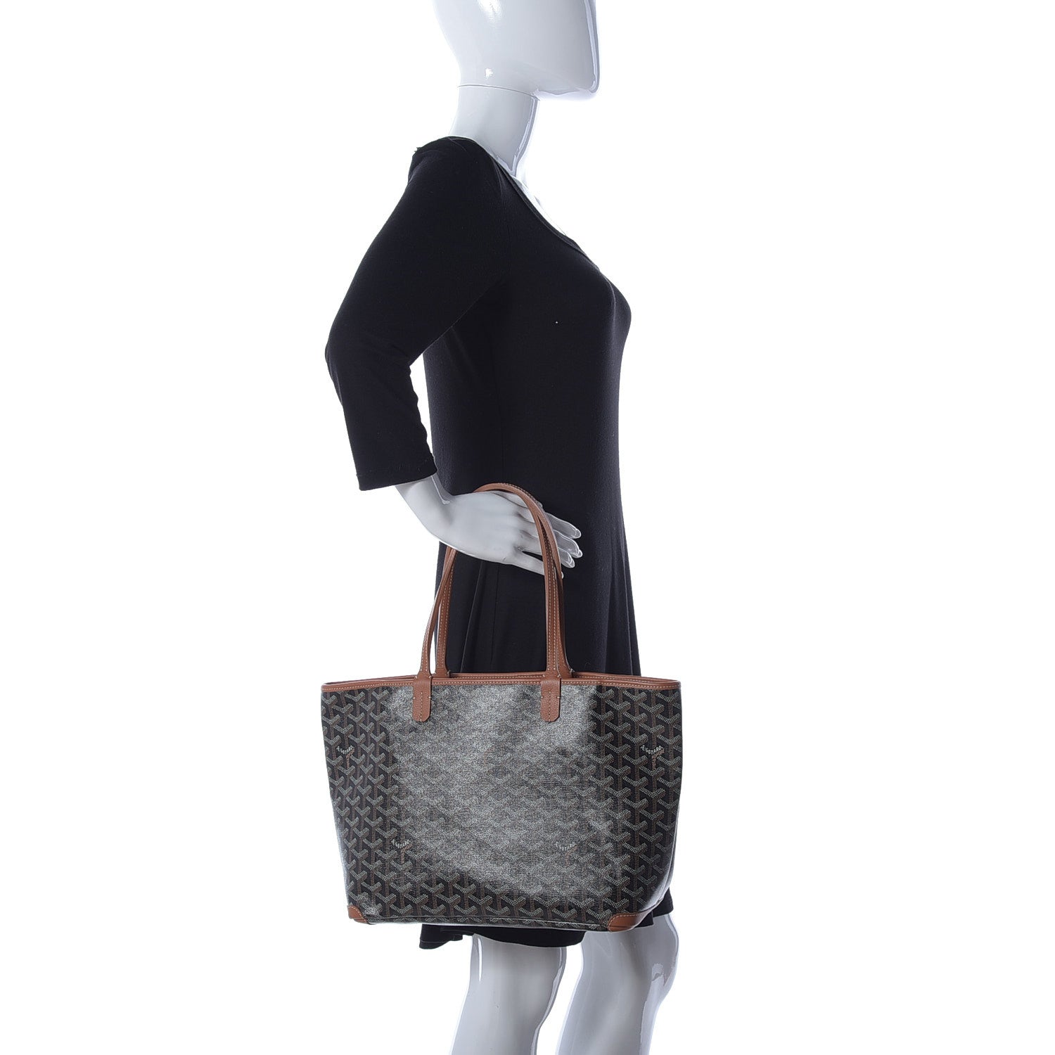 Goyard Goyardine Artois PM Black Gold 2 of 10