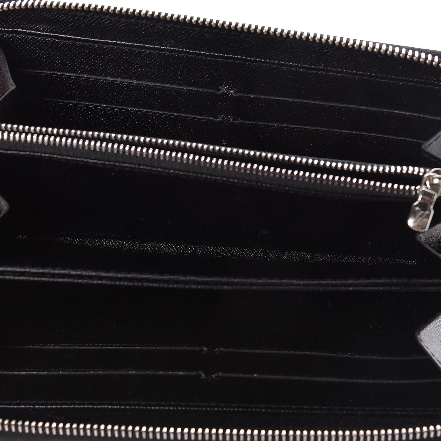 Louis Vuitton Epi Zippy Wallet Black 5 of 7