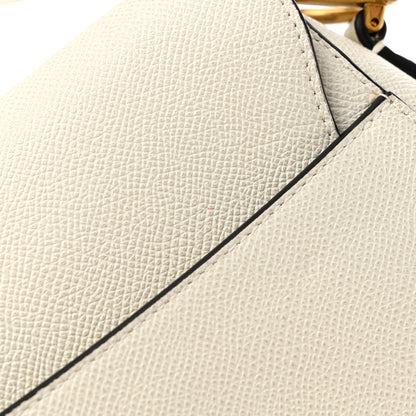 Christian Dior Grained Calfskin Saddle Bag White 15 of 15