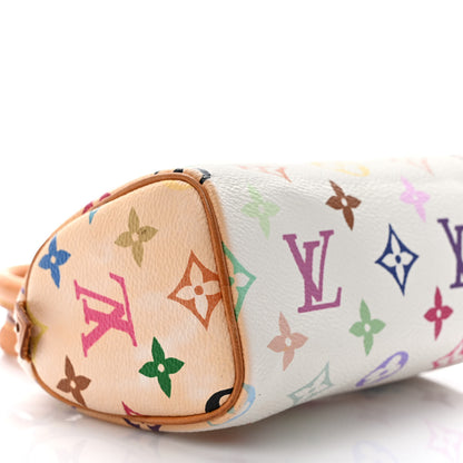 Louis Vuitton Monogram Multicolor Mini Sac HL Speedy White 7 of 10