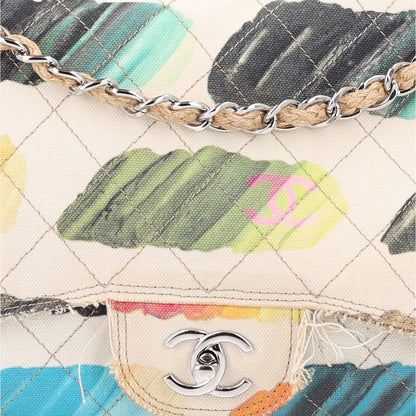 Chanel Canvas Jumbo Colorama Flap Multicolor 8 of 10