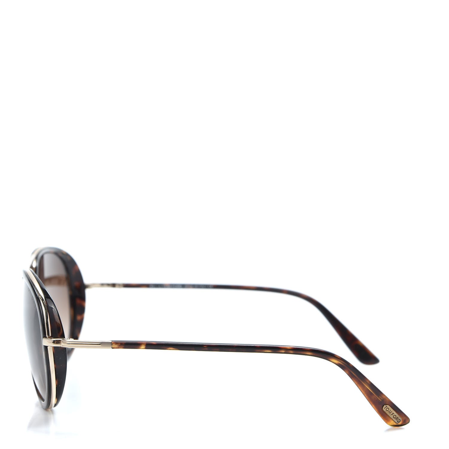 Tom Ford Miles Aviator Sunglasses TF341 Tortoise 3 of 7