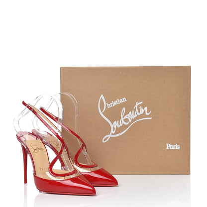 Christian Louboutin Patent PVC Cupidetta 100 Pumps 37.5 Loubi Transparent 8 of 8
