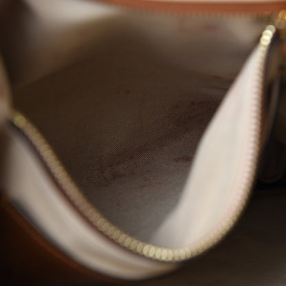 Chloe Suede Medium Lexa Shoulder Bag Mustard Brown 8 of 17