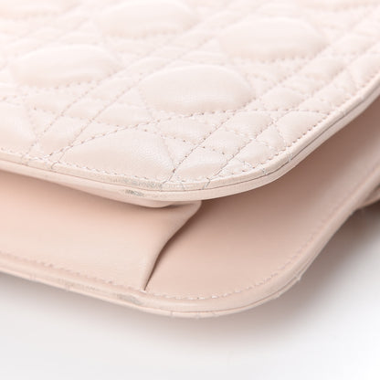 Christian Dior Lambskin Cannage Large Dioraddict Flap Rose Poudre 11 of 17