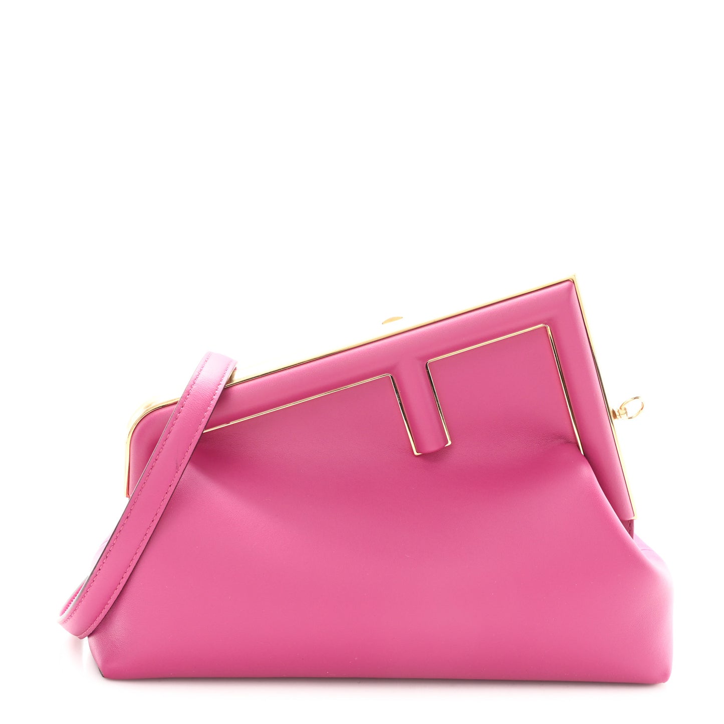 Shiny Nappa Midi Fendi First Ciclamino Pilar