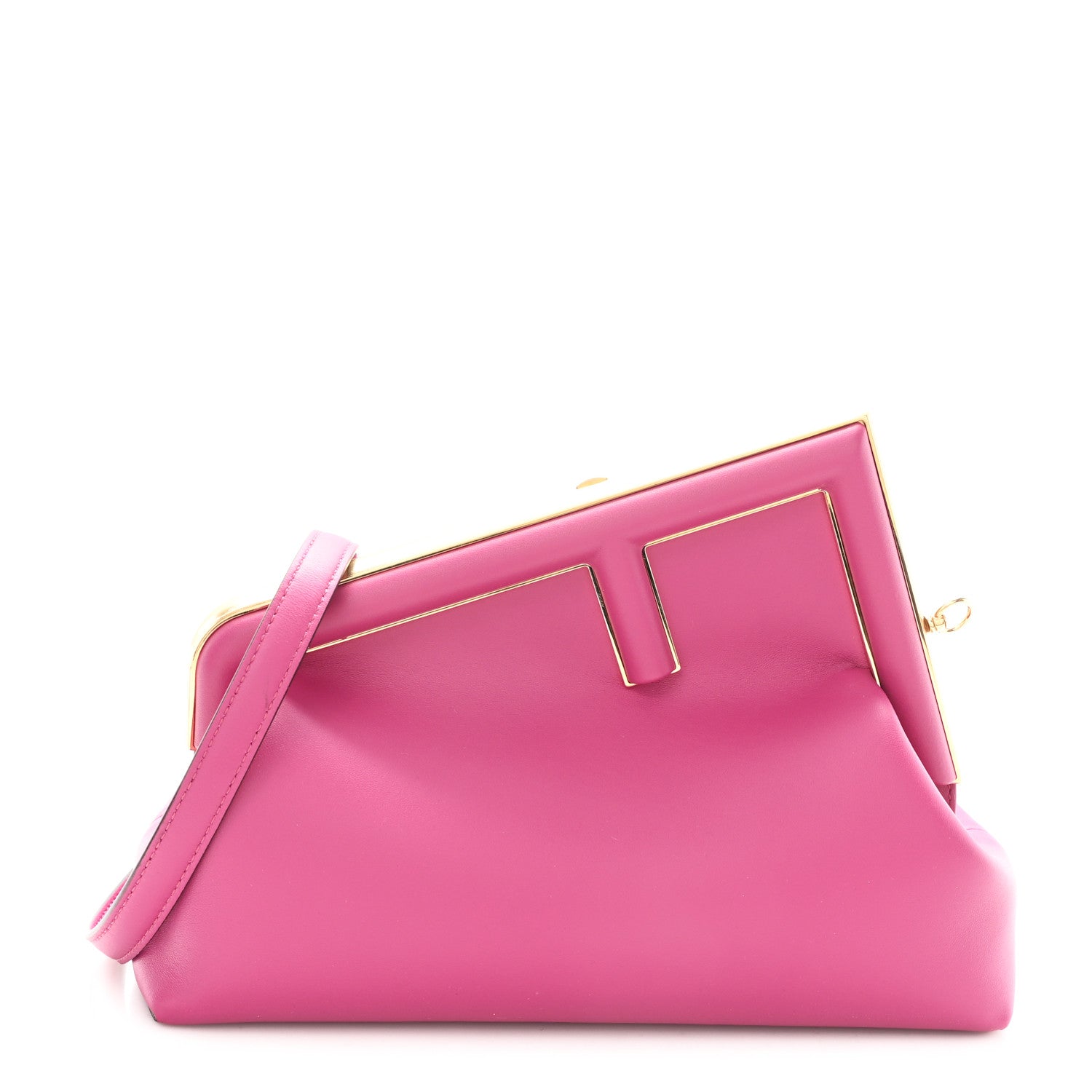 Fendi Shiny Nappa Midi Fendi First Ciclamino Pilar 1 of 10