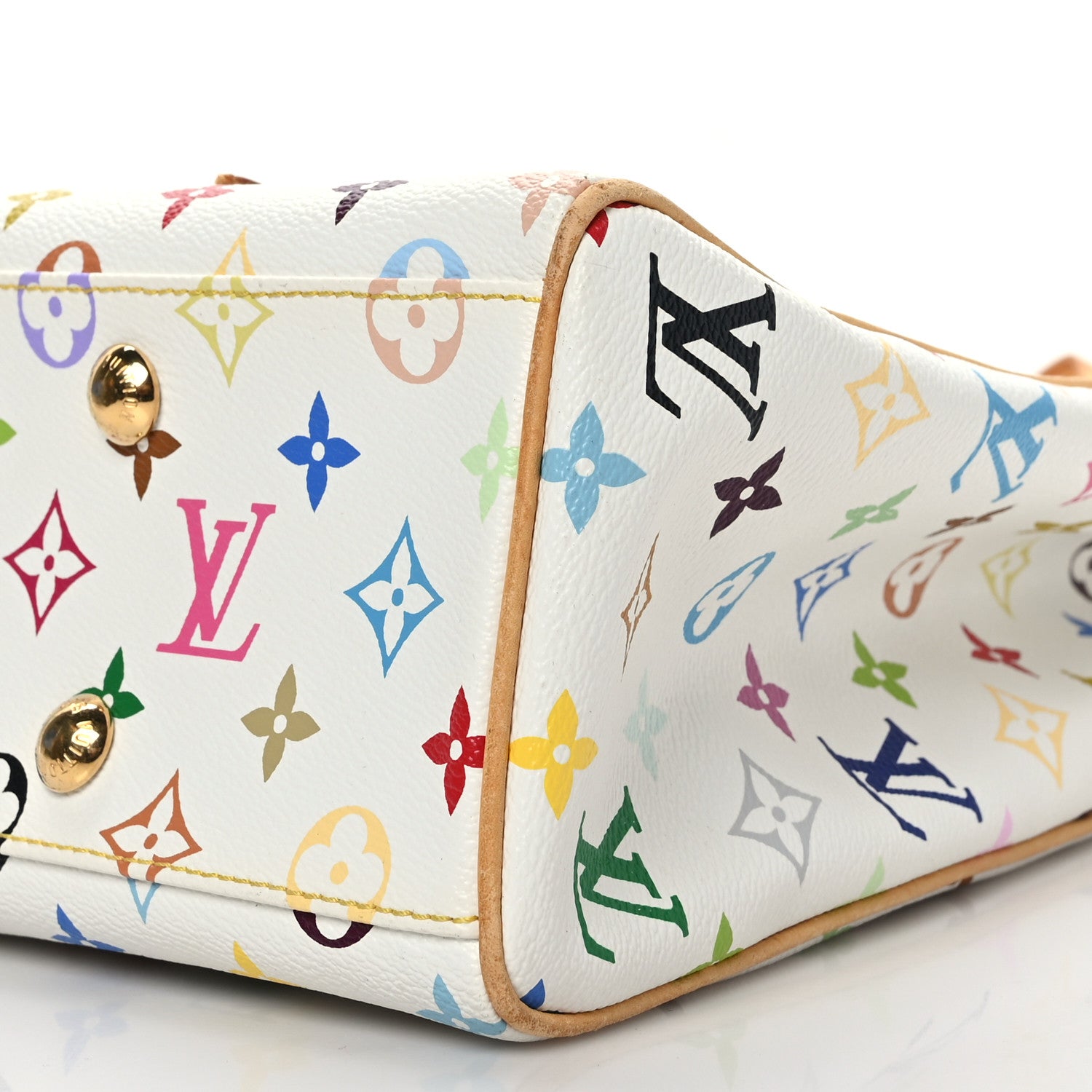Louis Vuitton Monogram Multicolor Aurelia MM White 10 of 11