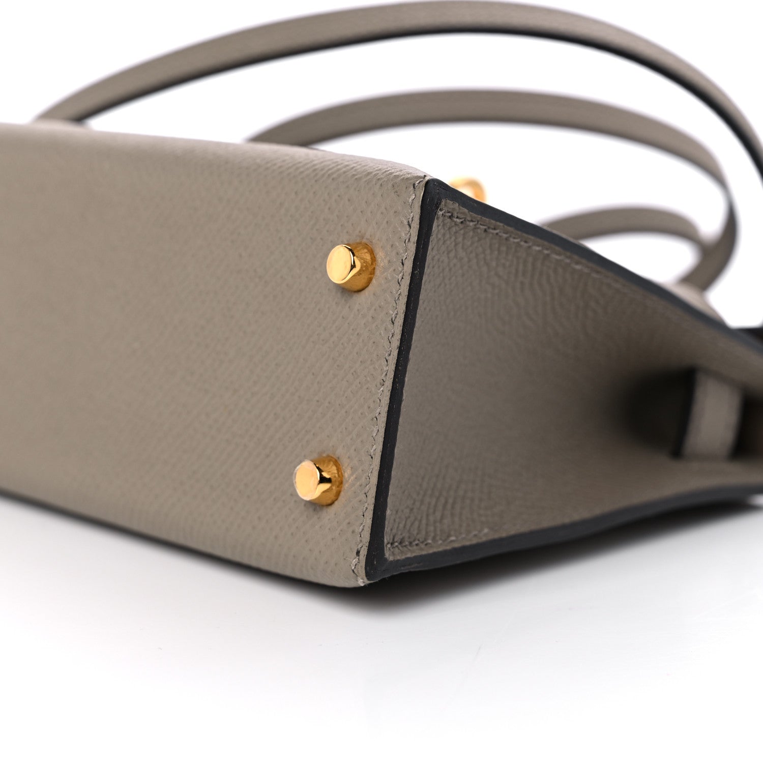 Hermes Epsom Mini Kelly Sellier 20 Etain 8 of 12