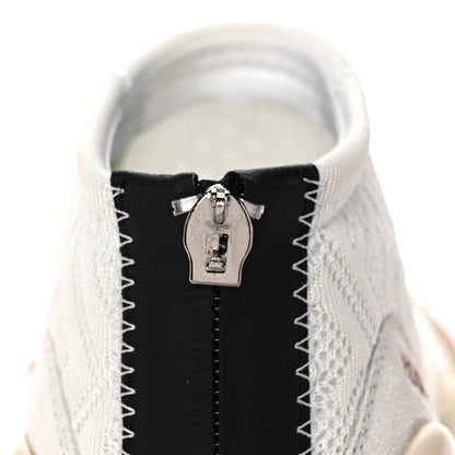 Fendi Technical 3D Mesh Womens FFluid Zip Up Sneakers 37 White Latte Ruggine 8 of 10