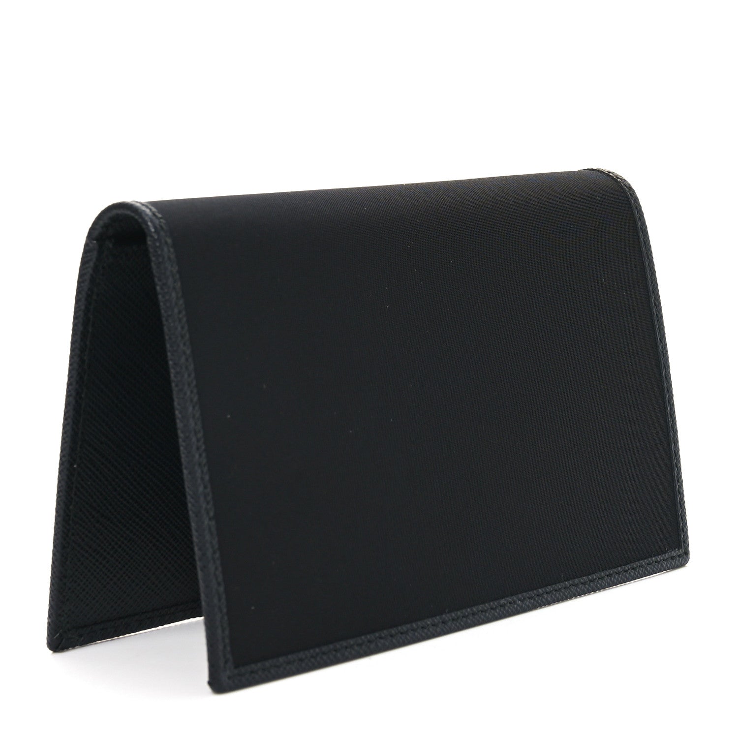 Prada Re-Nylon Saffiano Passport Holder Black 3 of 7
