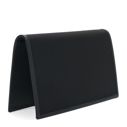 Prada Re-Nylon Saffiano Passport Holder Black 3 of 7