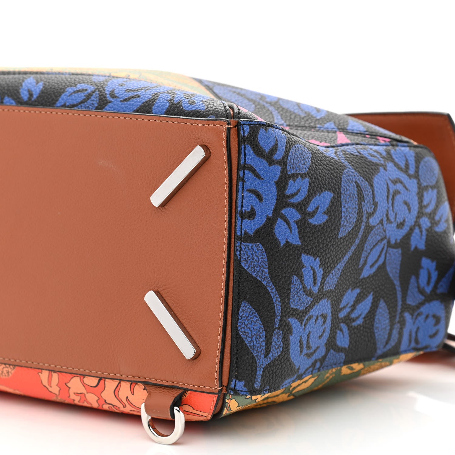 Loewe Calfskin Printed Medium Paula's Ibiza Patchwork Puzzle Bag Multicolor 9 of 9